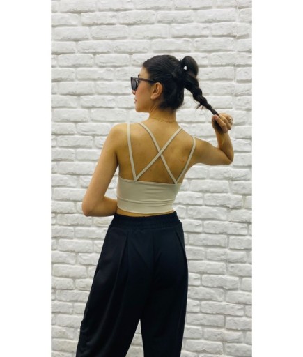 Pılyemit Çift Askılı Crop 